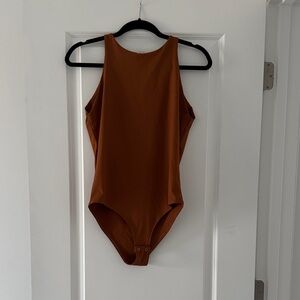 Women’s Rust color bodysuit
